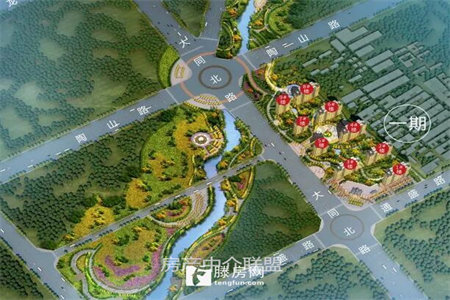 城东金色河滨3室2厅1卫160m2精装修