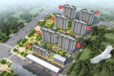 河畔花城3室2厅1卫121㎡带9.5副房